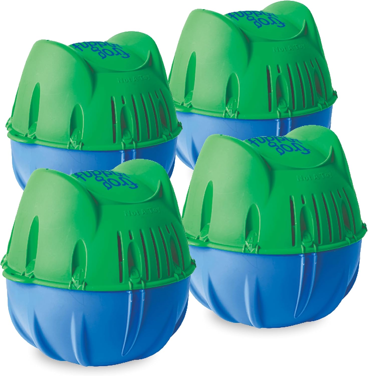 Flippin FROG Floating Sanitizer System for Pools 2,000 to 5,000 Gallons - Prefilled Floater with Sanitizing Minerals and Chlorine for Easy Pool Treatment & Maintenance - 4 Pack