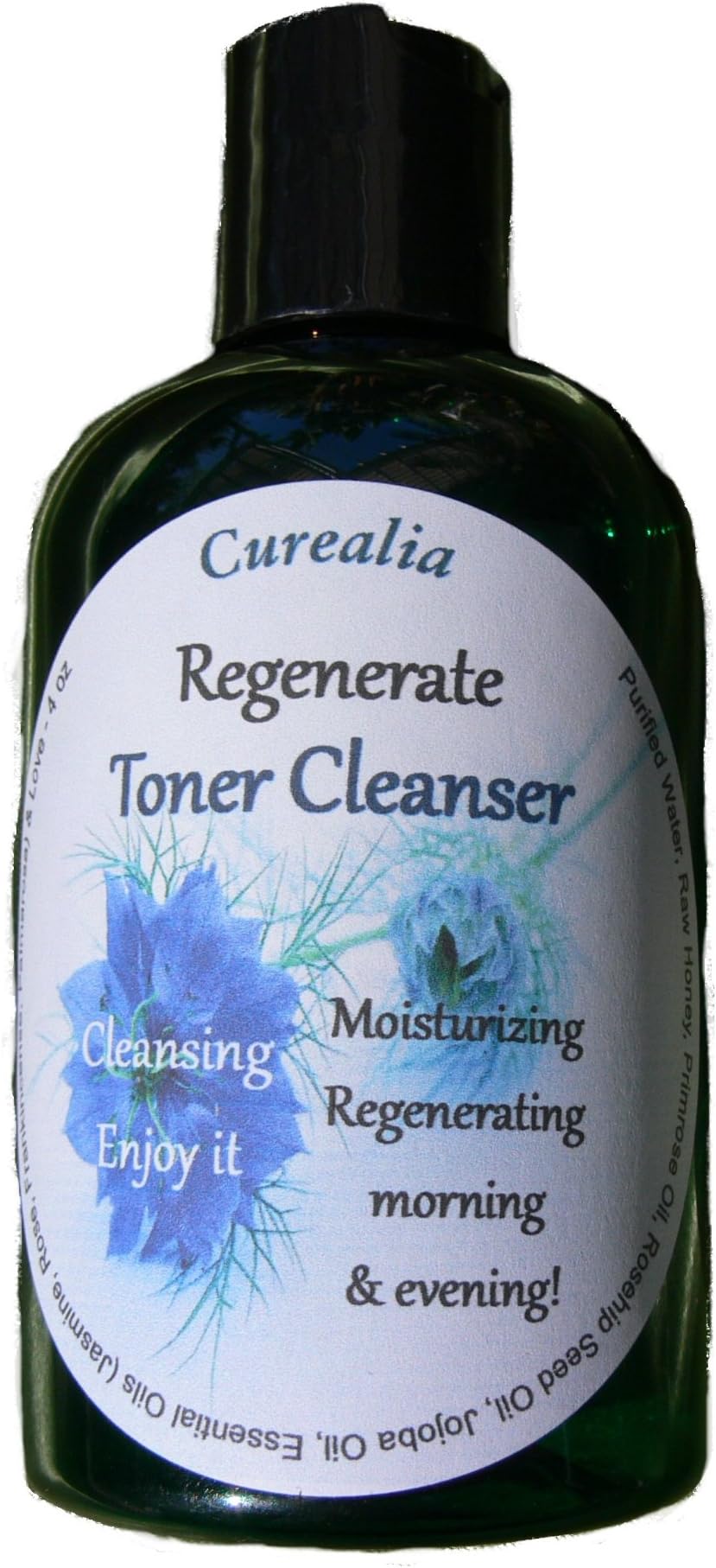 Regenerate Toner Cleanser - All Natural - 4 oz Curealia