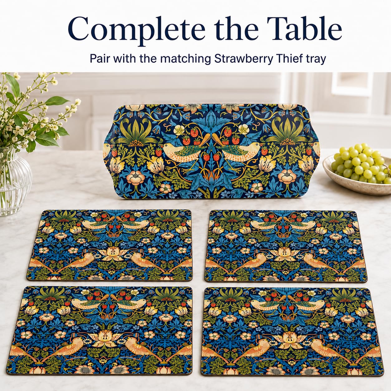 Portmeirion Home & Gifts - Manteles Individuales (40,1 x 29 cm)