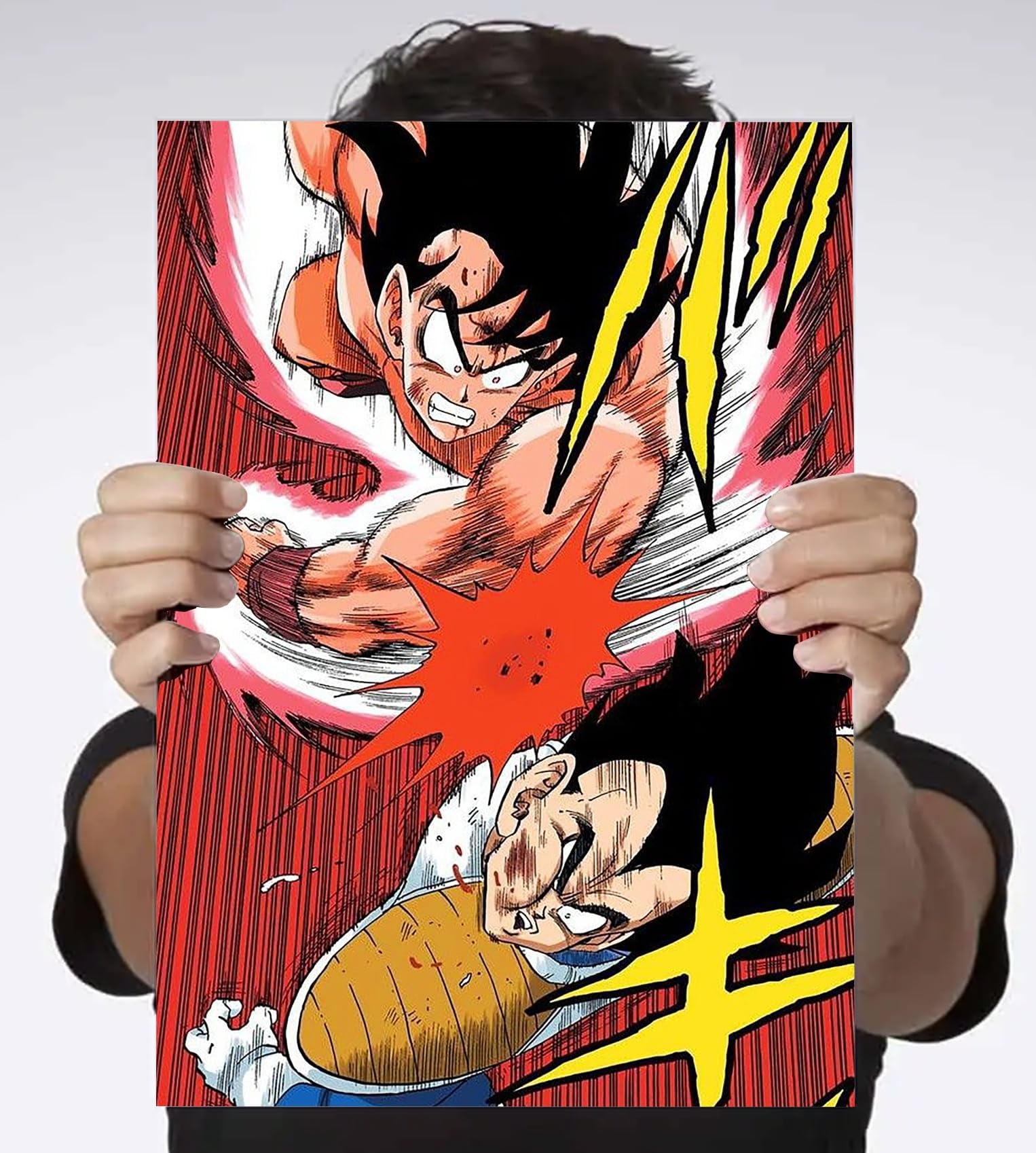 Dragon Ball Super Goku and Vegeta SSJ Blue Poster 36x24 inches