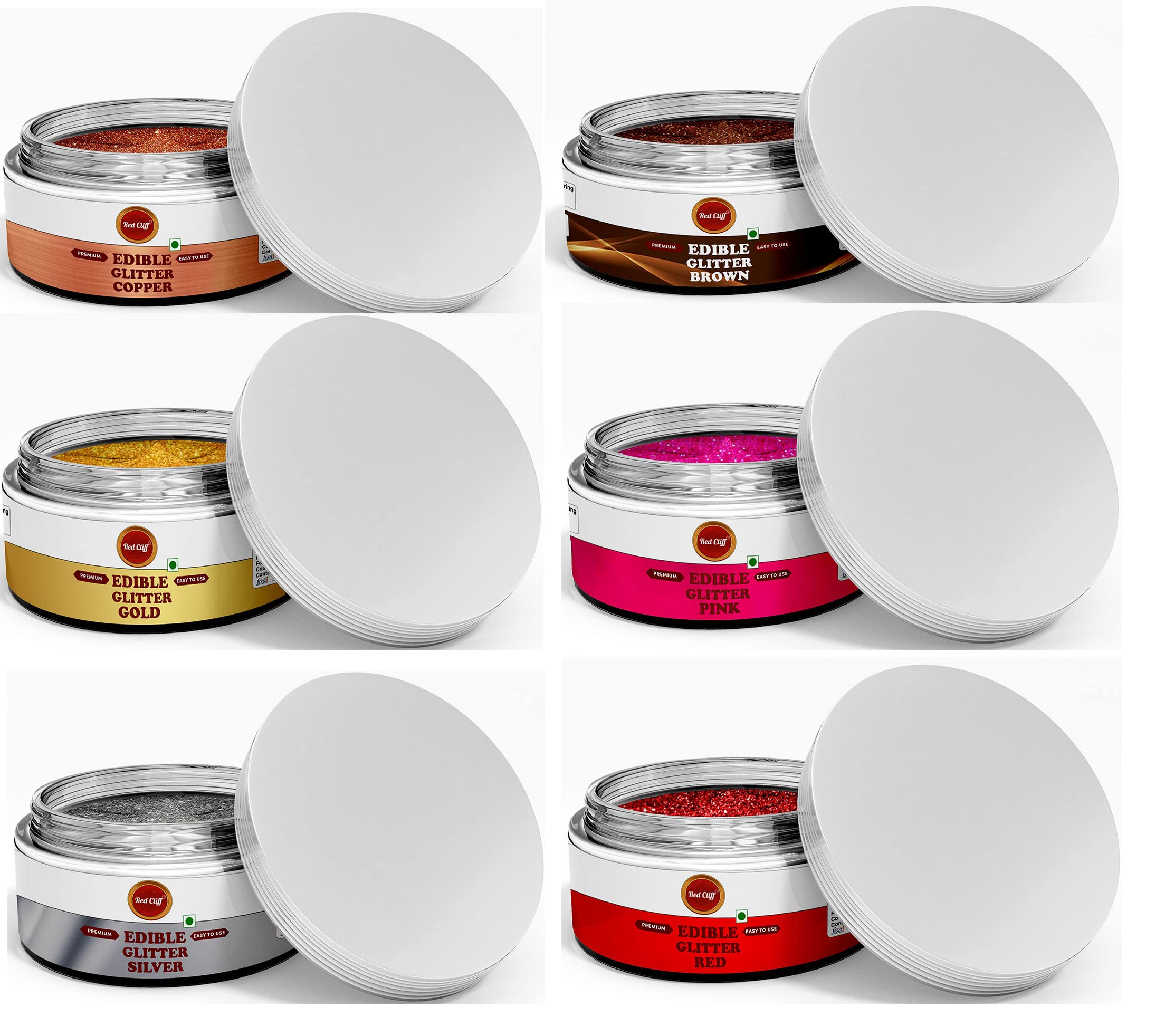 See full amazon price history chart for RED CLIFF Premium Edible Glitter - Combo Pack Of 6 | Metallic Glitter Ideal for Cake Icing Decoration & Garnishing | 9g | (Glitters | 9gX6 |) RED CLIFF Premium Edible Glitter - Combo Pack Of 6 | Metallic Glitter Ideal for Cake Icing Decoration & Garnishing | 9g | (Glitters | 9gX6 |) (B0BWHZ8S2K) Amazon Price History, Amazon Price Tracker