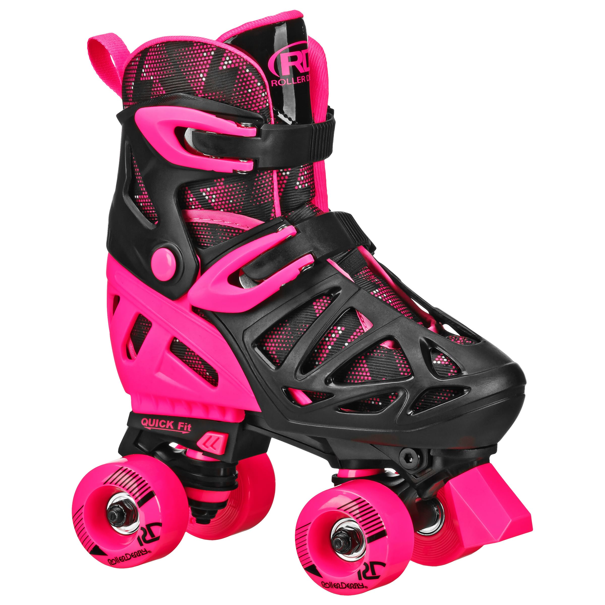Roller Derby Trac Star Adjustable Skates for Kids, Beginners