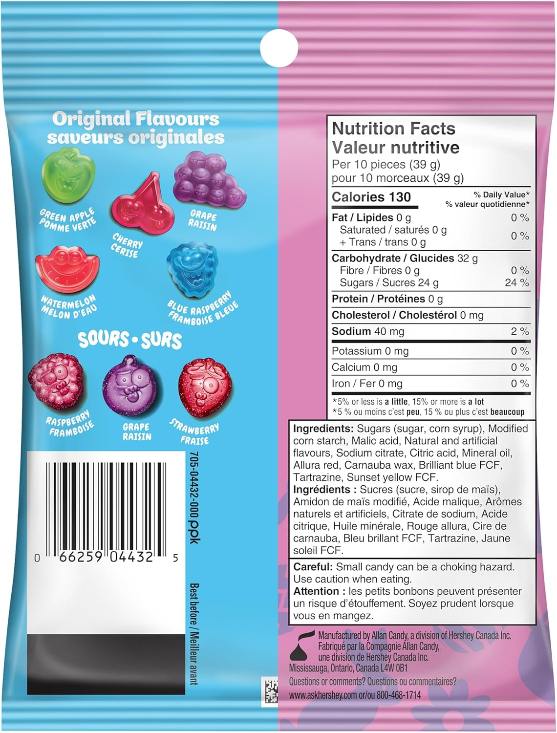 JOLLY RANCHER Gummies Sweet & Sour Mix 200g, Easter Candy, Easter Basket Stuffers - Image 2