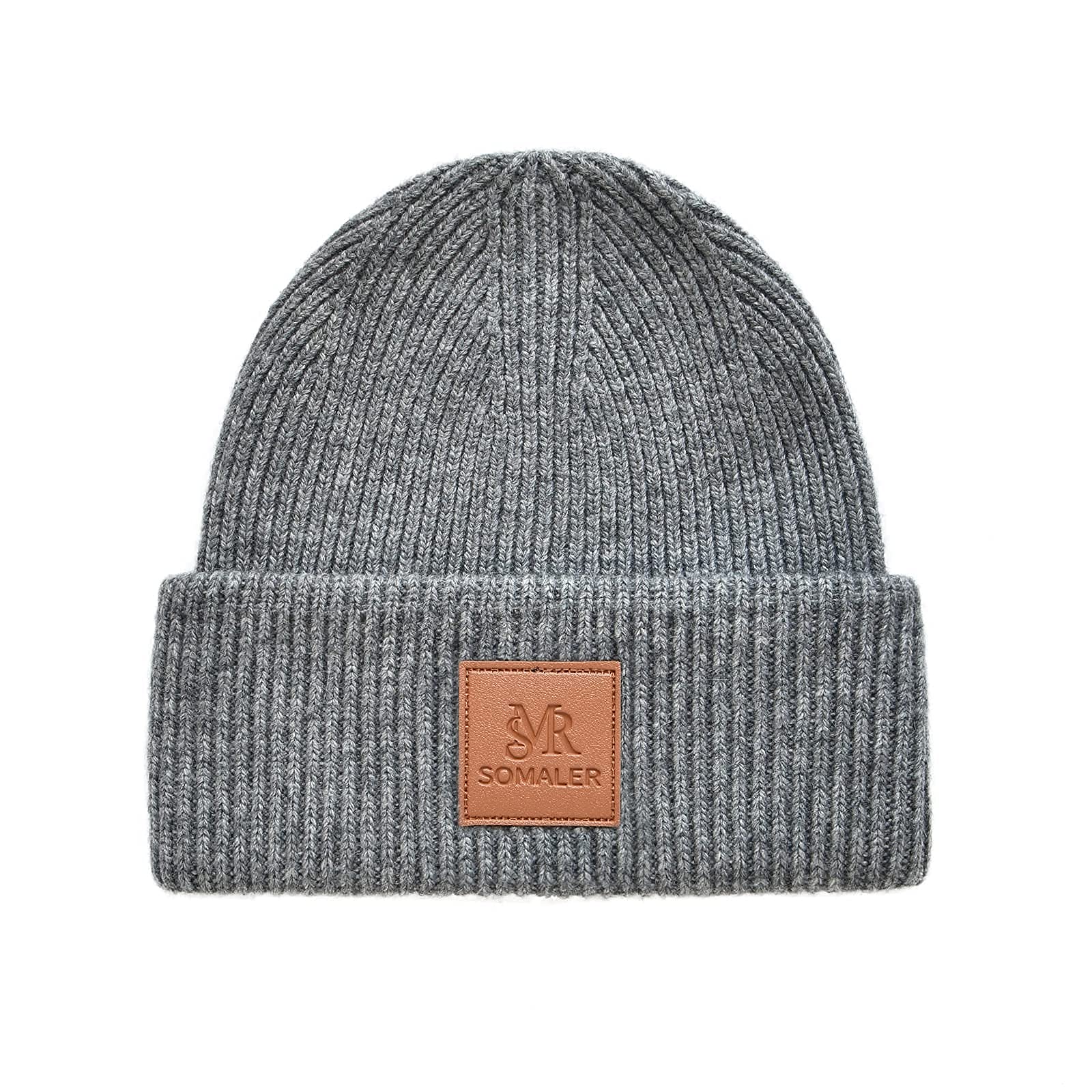 Winter Beanie Hats for Women Warm Wool Knit Cuffed Beanies Soft Skull SKi Cap