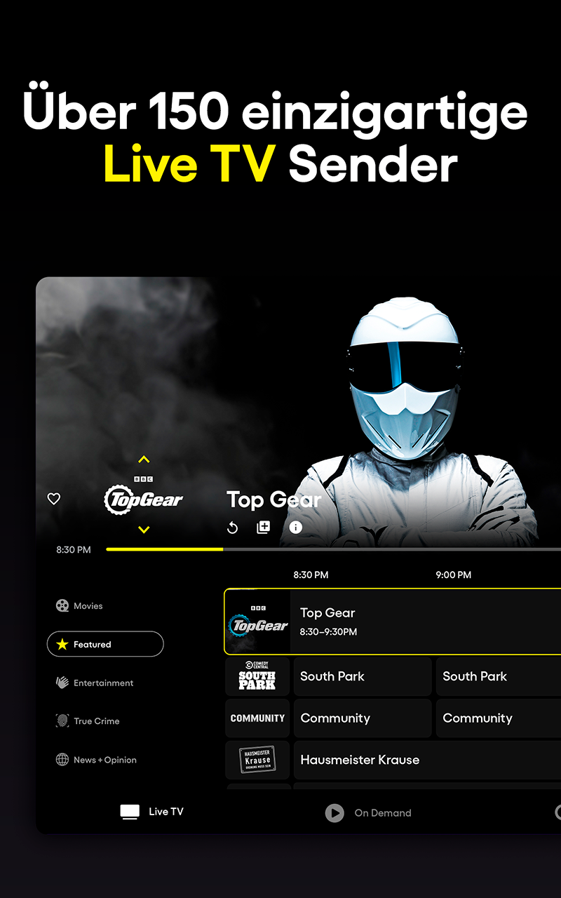 Pluto TV - Filme & serie kostenlos streamen:Amazon.de:Appstore for Android