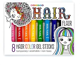 Snifty- Hair Flair- Hair Color Gel Sticks, Rainbow
