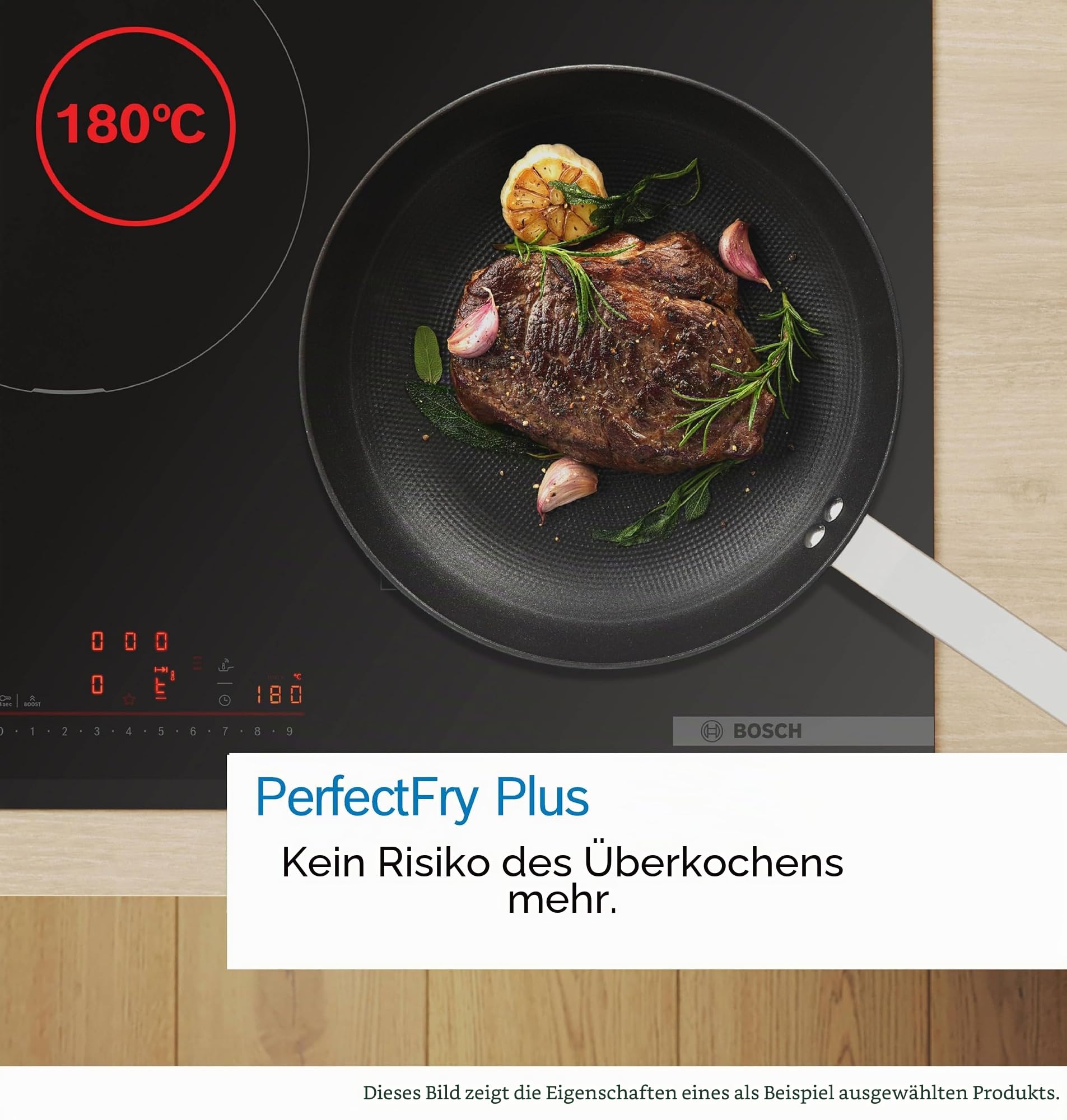 BOSCH Induktionskochfeld – 4 Brenner – L59 x T52 cm – PIX631HC1E