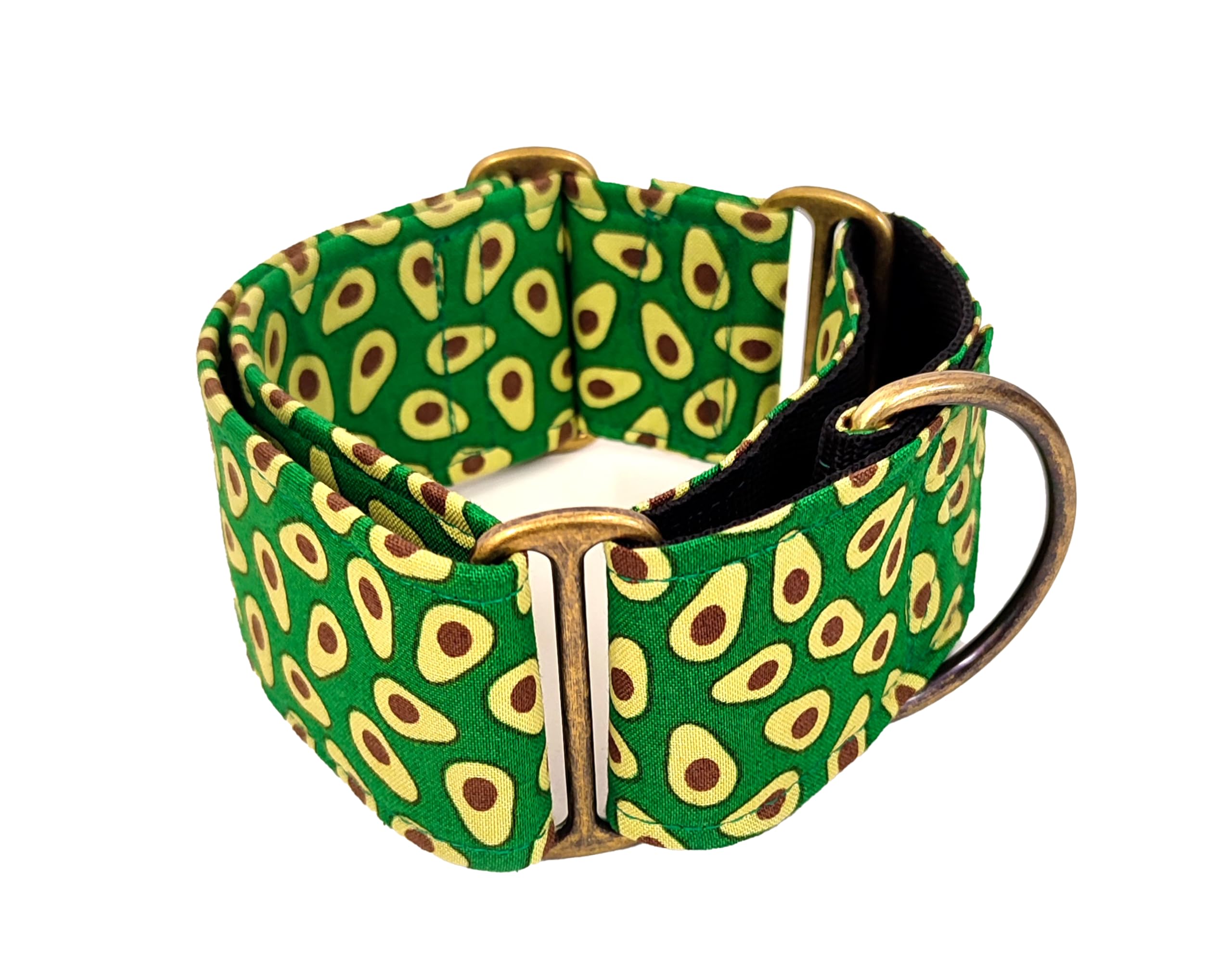 Collar Martingale Para Perro: Avocado, Hecho a Mano en España por Wakakán