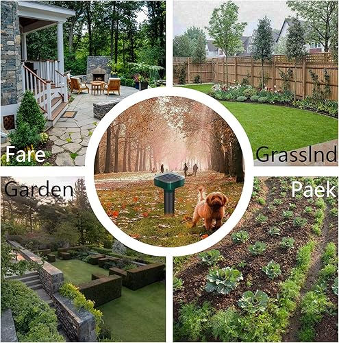 Miniatura 6 de suphanlin Paquete de 8 repelentes de serpientes para 0utdoors, repelente ultrasónico de serpientes al aire libre, repelente de serpientes para patio