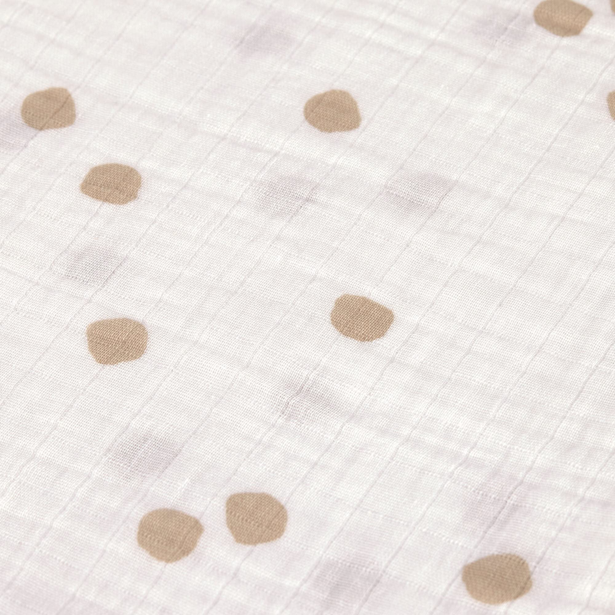 LÄSSIG Coperta Puck per neonati Panno di garza Set di 3 pezzi in cotone 60 x 60 cm Swaddle & Burp Blanket M Little Mateys royal blue