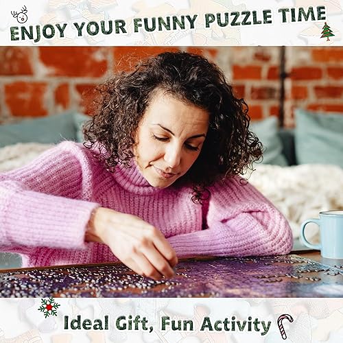 Miniatura 4 de KK JONEIN Rompecabezas personalizado a partir de fotos, rompecabezas de fotos personalizables, 1000 piezas, crea tu propio rompecabezas a partir de