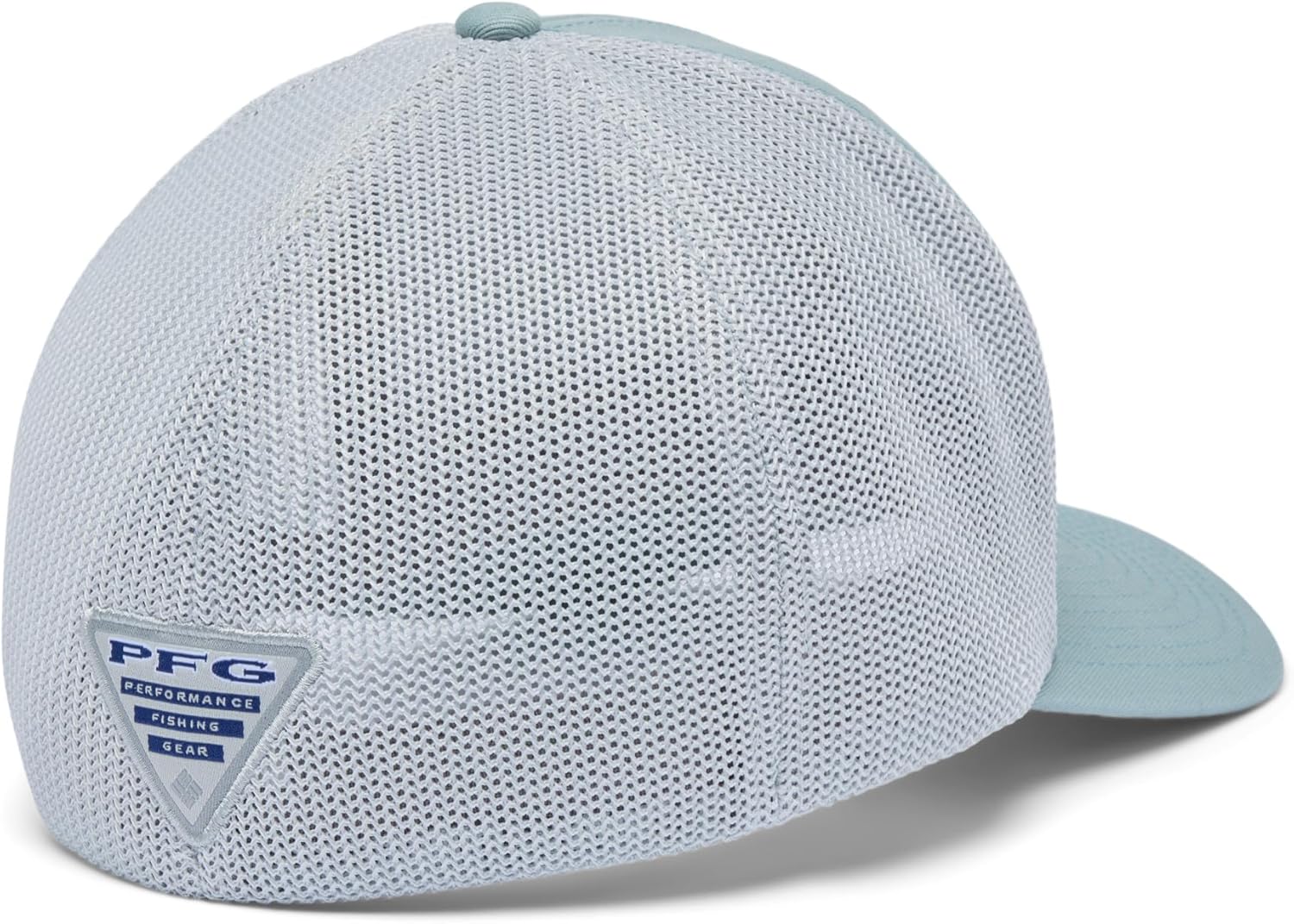 Columbia Unisex PFG Logo Mesh Ball Cap, Crushed Blue/Cool Grey/Bass Graphic, S/M - Image 2