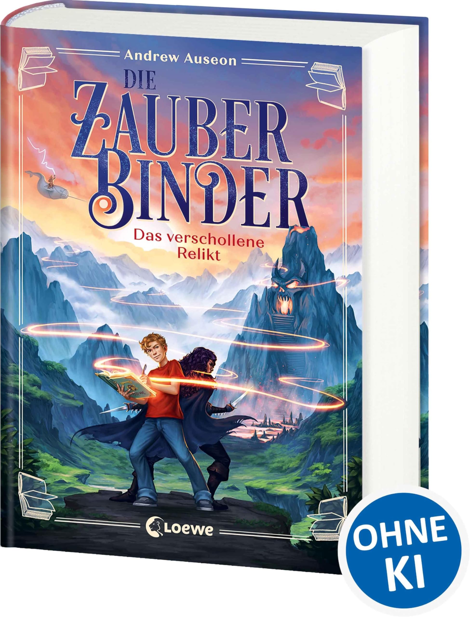 Die Zauberbinder (Band 1) - Das verschollene Relikt: Actionreiche und humorvolle Fantasy für alle Fans von LitRPG, Pen & Paper und Dungeons & Dragons ab 10 Jahren