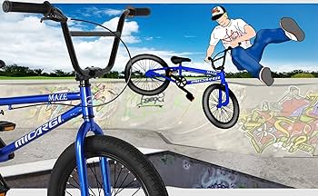 Amazon.com : MICARGI Maze 20 Inch BMX Bike Steel Frame U