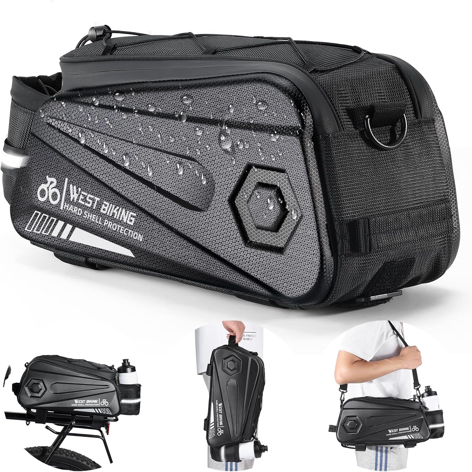 West Biking Bike Rear Seat Bag