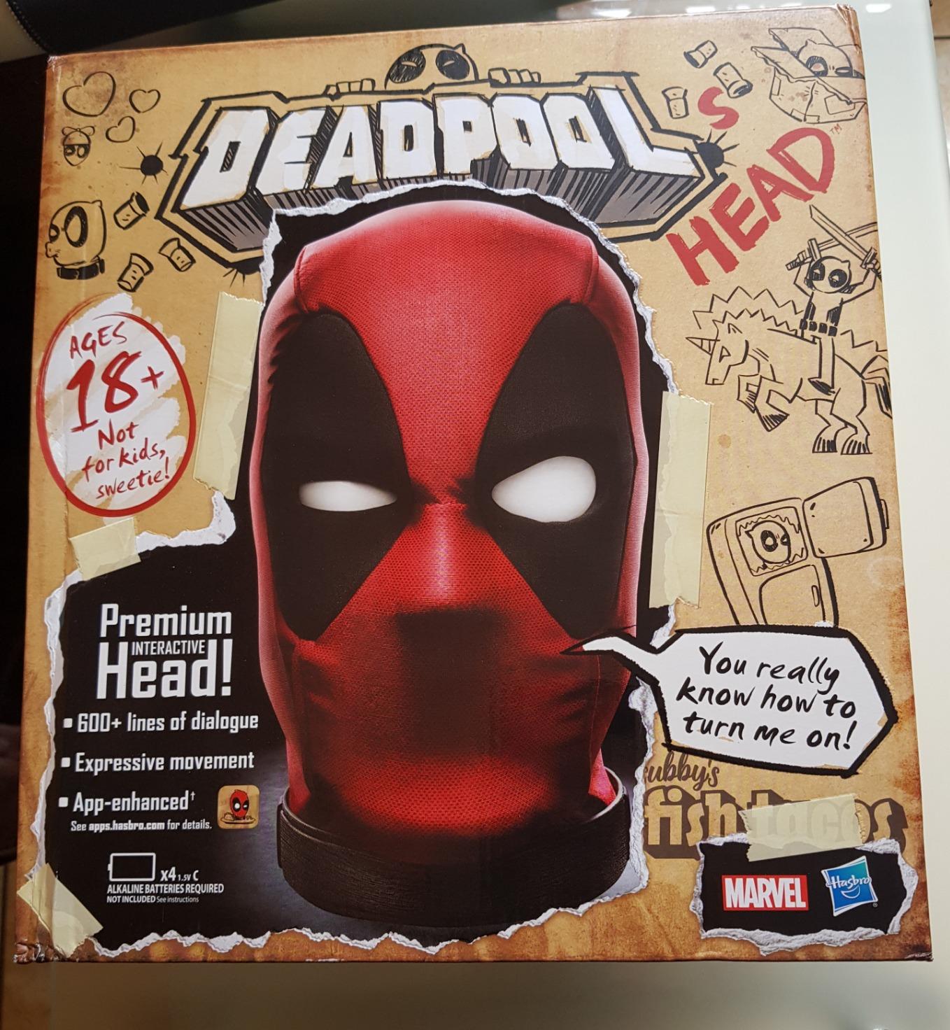 Marvel Legends Deadpools Head Premium Interactive, Global | Ubuy