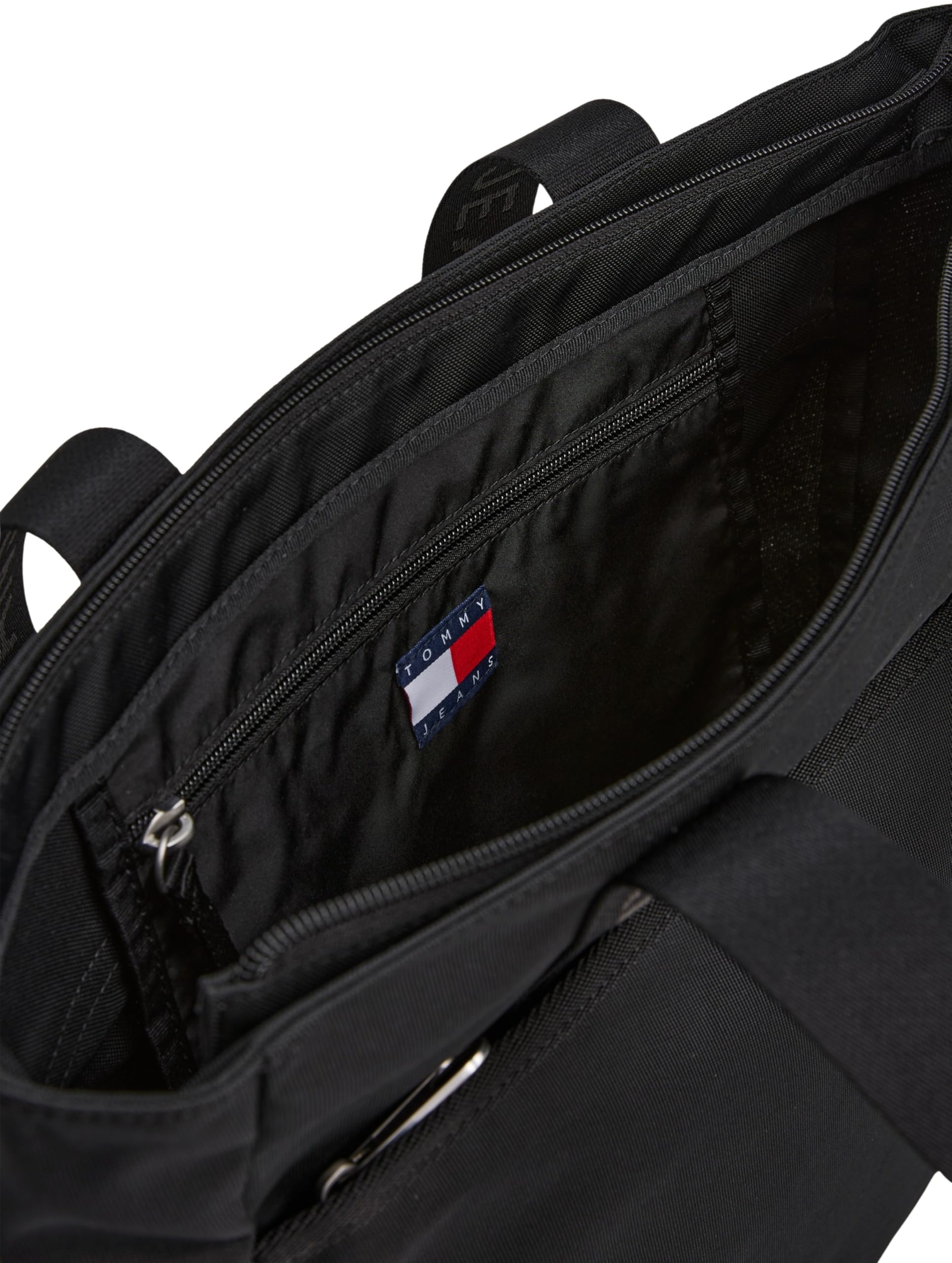 Tommy Jeans Bolsa Shopper Hombre Daily Tote Bag Bolso, Negro (Black), Talla Única