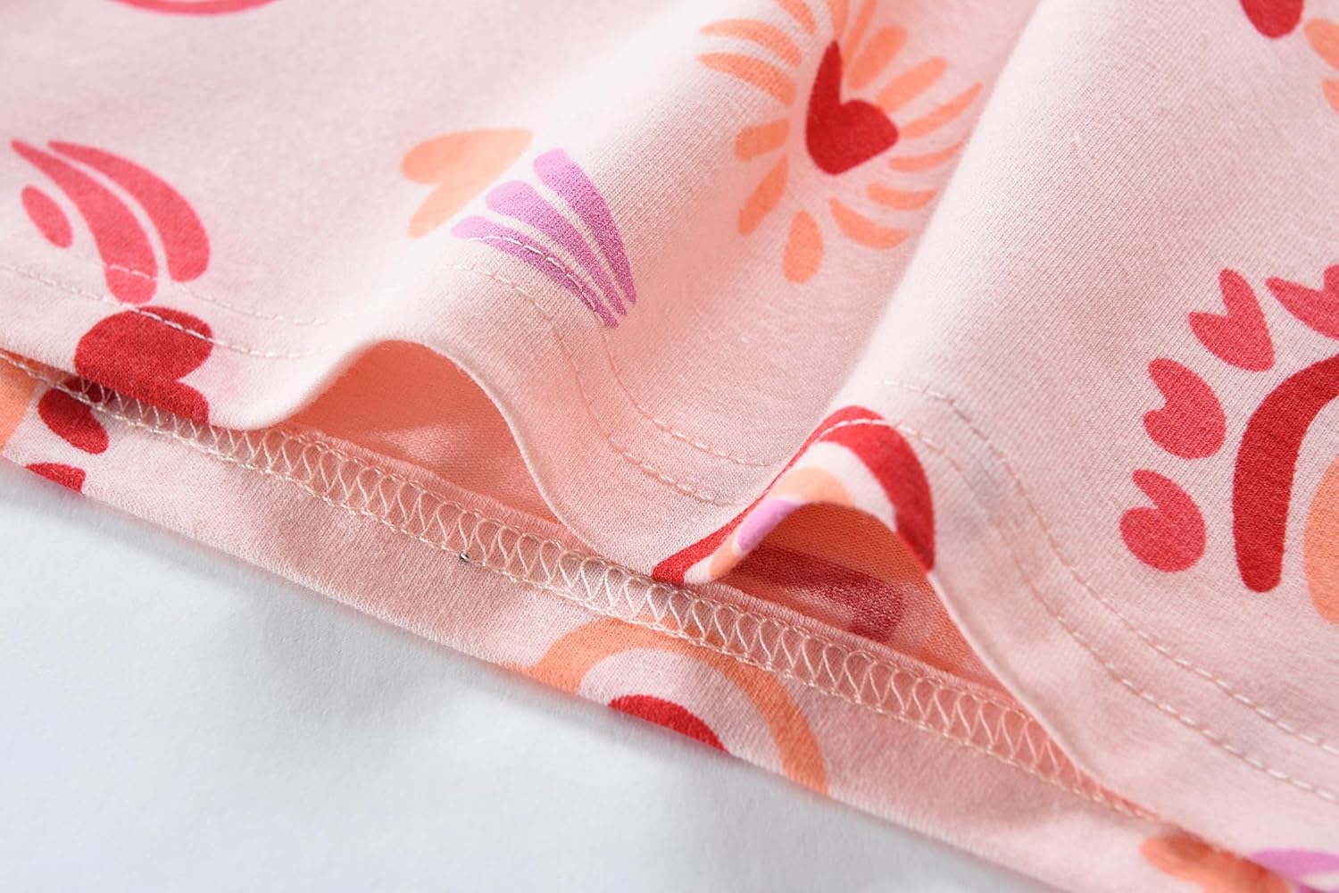 Little Hand Girls Pajamas Dinosaur Cotton Unicorn Pjs Jammies Fall Winter Long Sleeve Kids Sleepwear Sets for Size 2-7T - Image 4