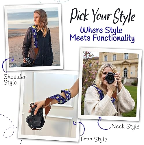 Miniatura 6 de Van Gogh Starry Night - Correa universal para cámara réflex digital, cuello y hombro, para cámara digital DSLR, diseño artístico y genial, el mejor