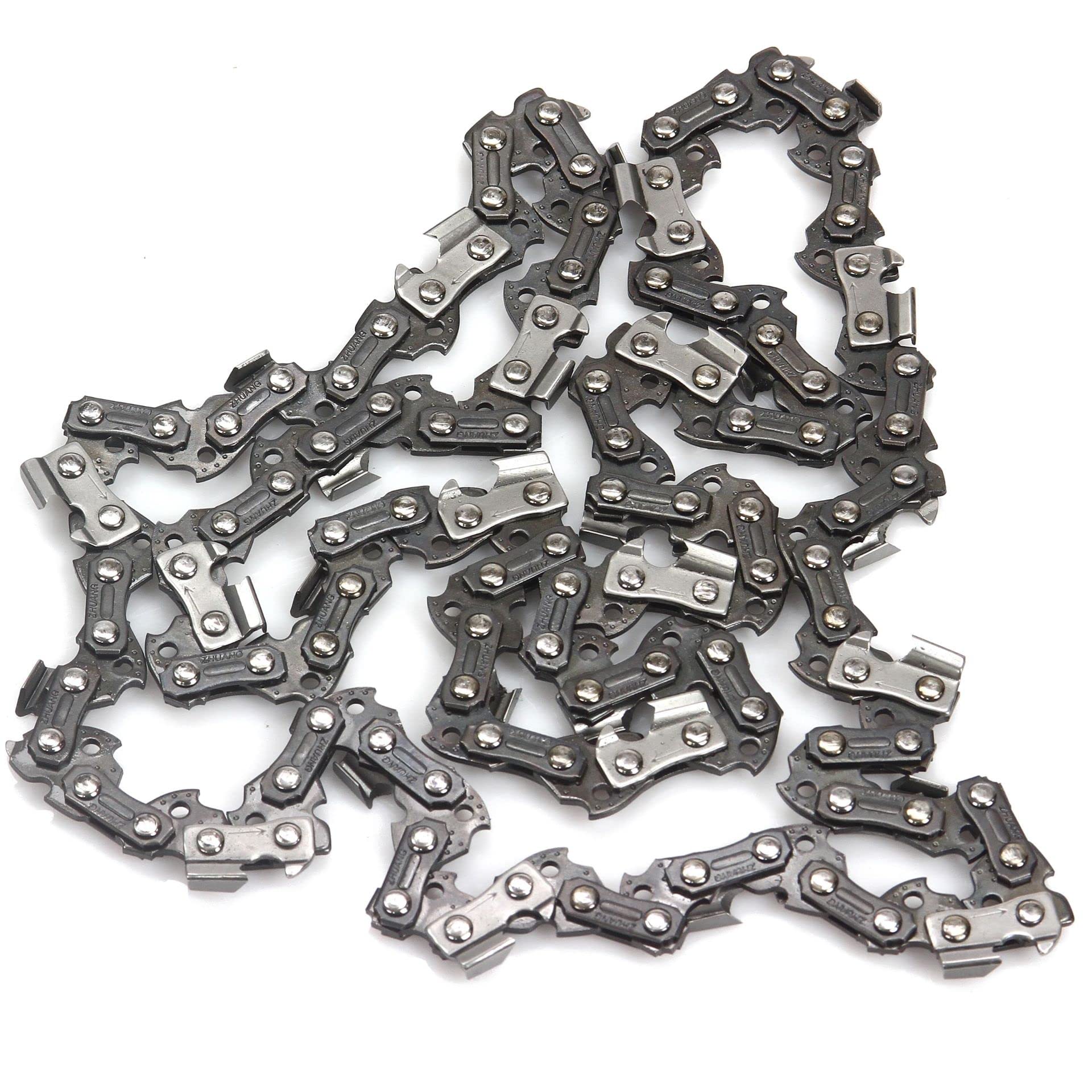 SET Lama Barra con Catena di ricambio con 2a catena omaggio per motosega moto sega (15" - 66 maglie)