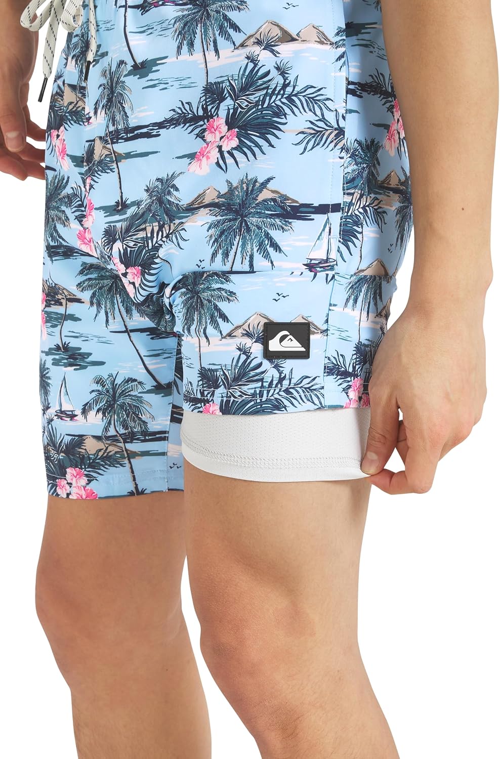 Quiksilver Men's Swimwear Regular Fit Stretchable Comfort Liner Swim Trunks (S-XXL)