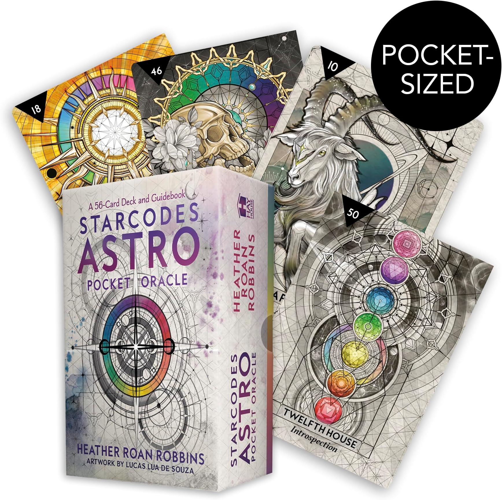 Starcodes Astro Pocket Oracle: A 56-Card Deck and Guidebook
