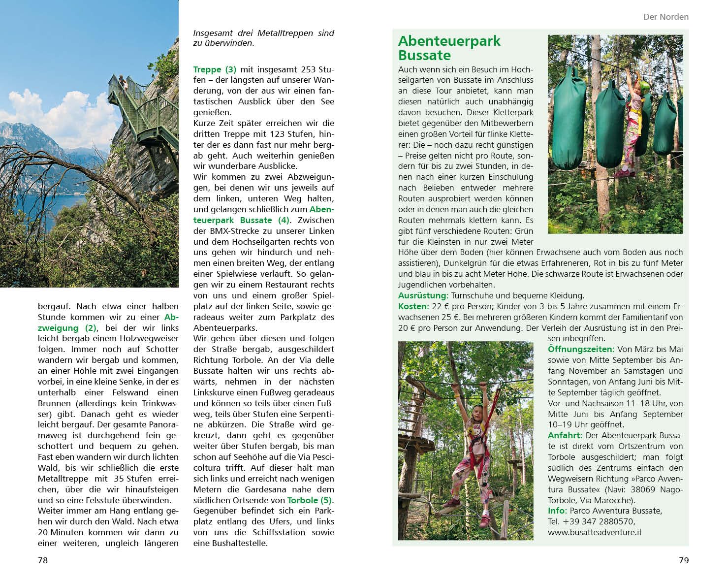 ErlebnisUrlaub mit Kindern Gardasee: 39 Ausflüge und Wanderungen mit GPS-Tracks (Rother Wanderbuch)