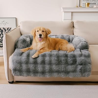 Dog Bed Kmart Dog Couch Cover Dog Proof Funnyfuzzy Cream-Coloured