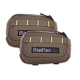 Badlands Waist Belt Pockets (Pair) - Molle Tactical Storage Pouches, Zippered Left & Right Pair for Hunting Belt, Quick-Access Gear Organization