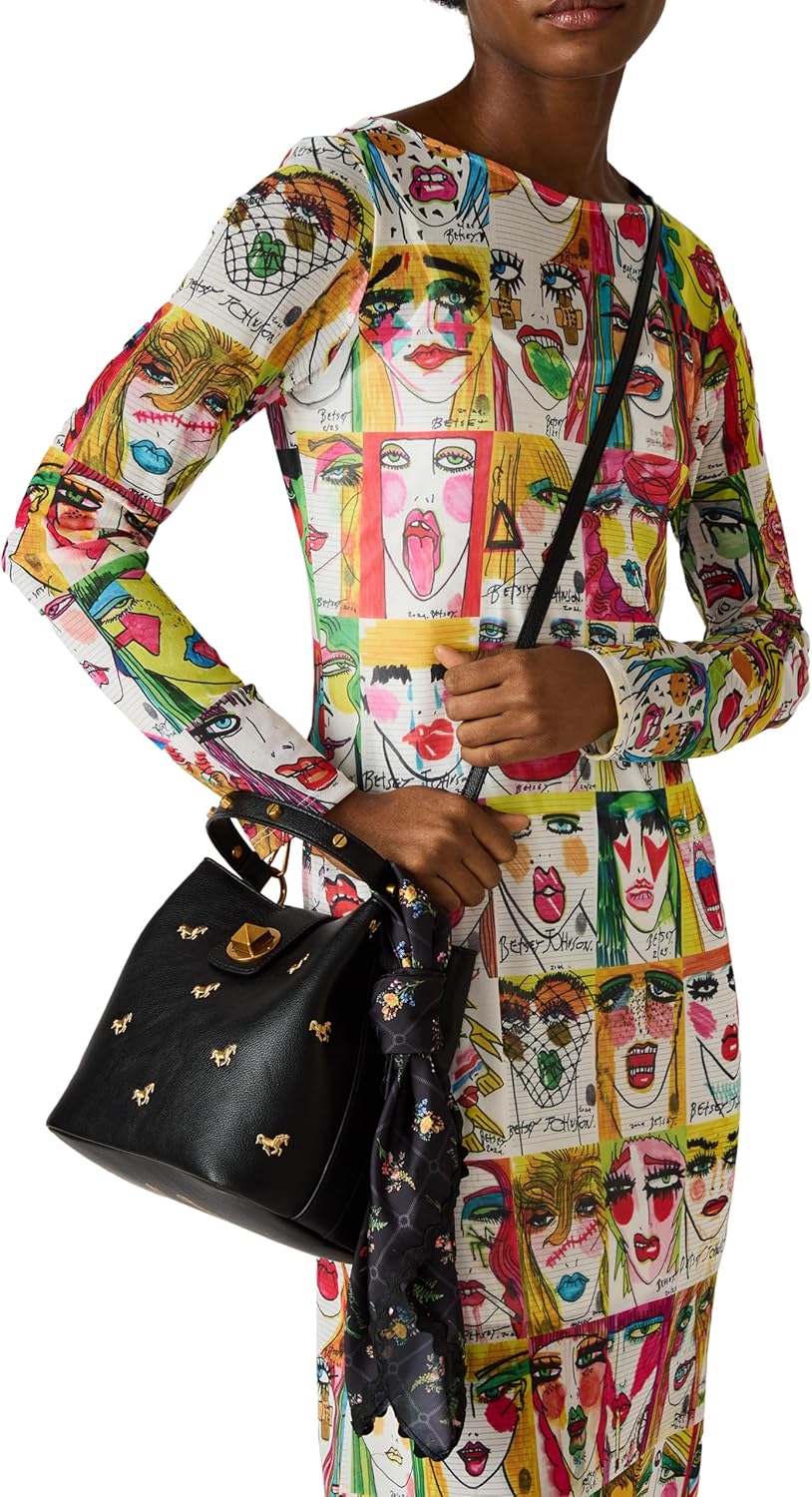 Betsey Johnson Unbridaled Bucket Bag