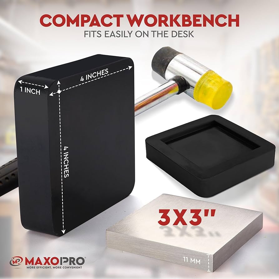 Amazon.co.jp: MaxoPro 3インチ スチールベンチブロック