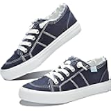 Women's Play Fashion Sneaker White Color Washed and Leopard Canvas Slip on Shoes