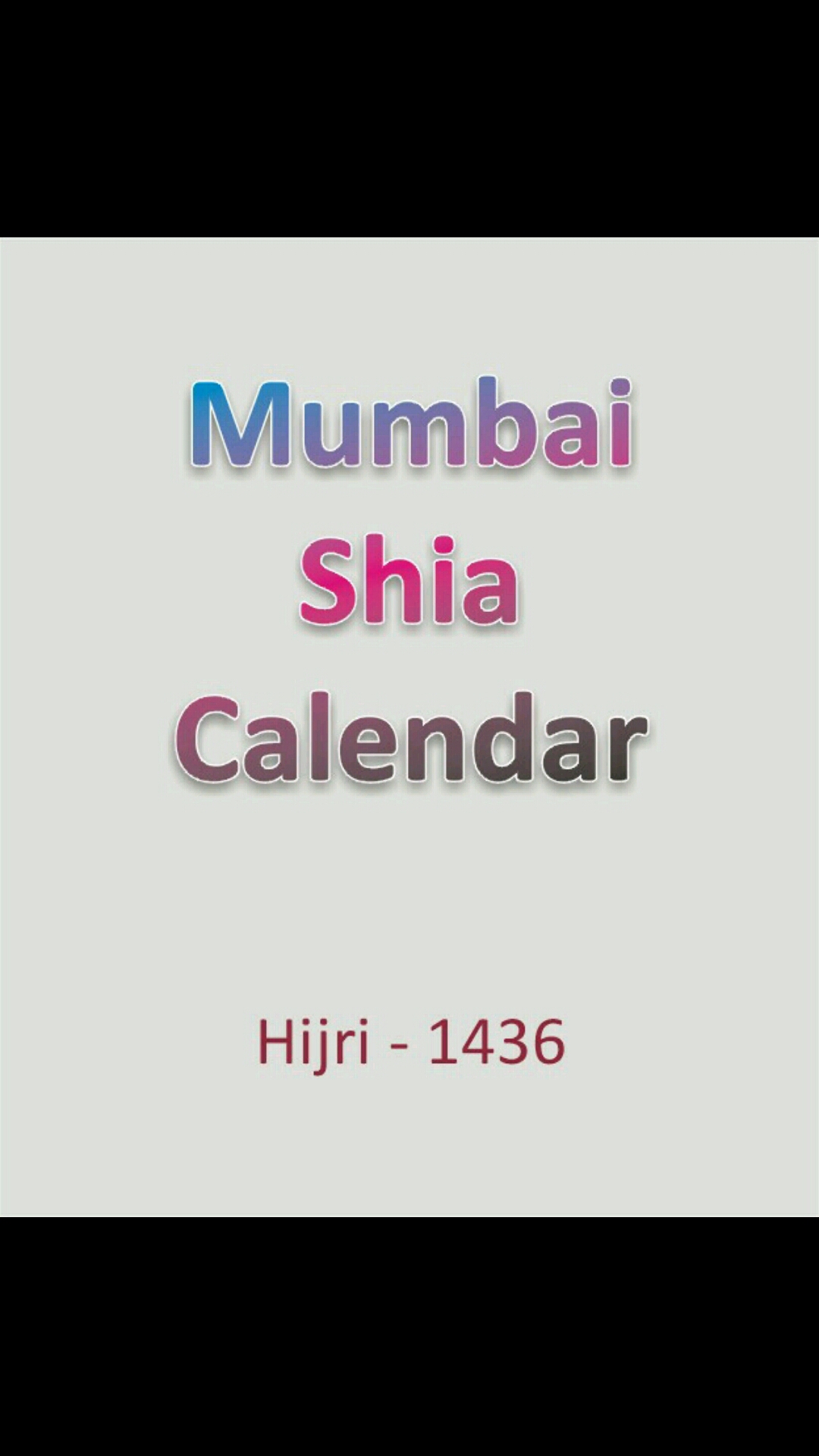Mumbai Shia Calendar:Amazon.com:Appstore for Android