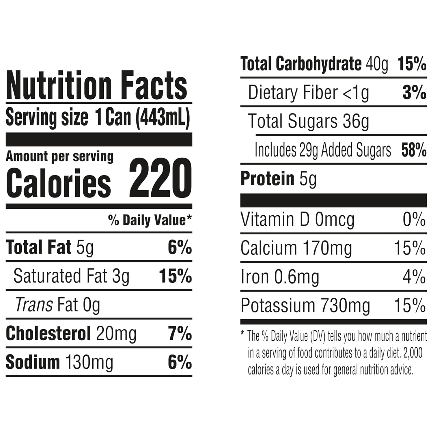 International Delight Iced Coffee, REESE'S, Grab and Go Coffee Drinks Made with Real Milk and Cream, 15 FL OZ, 12 Count