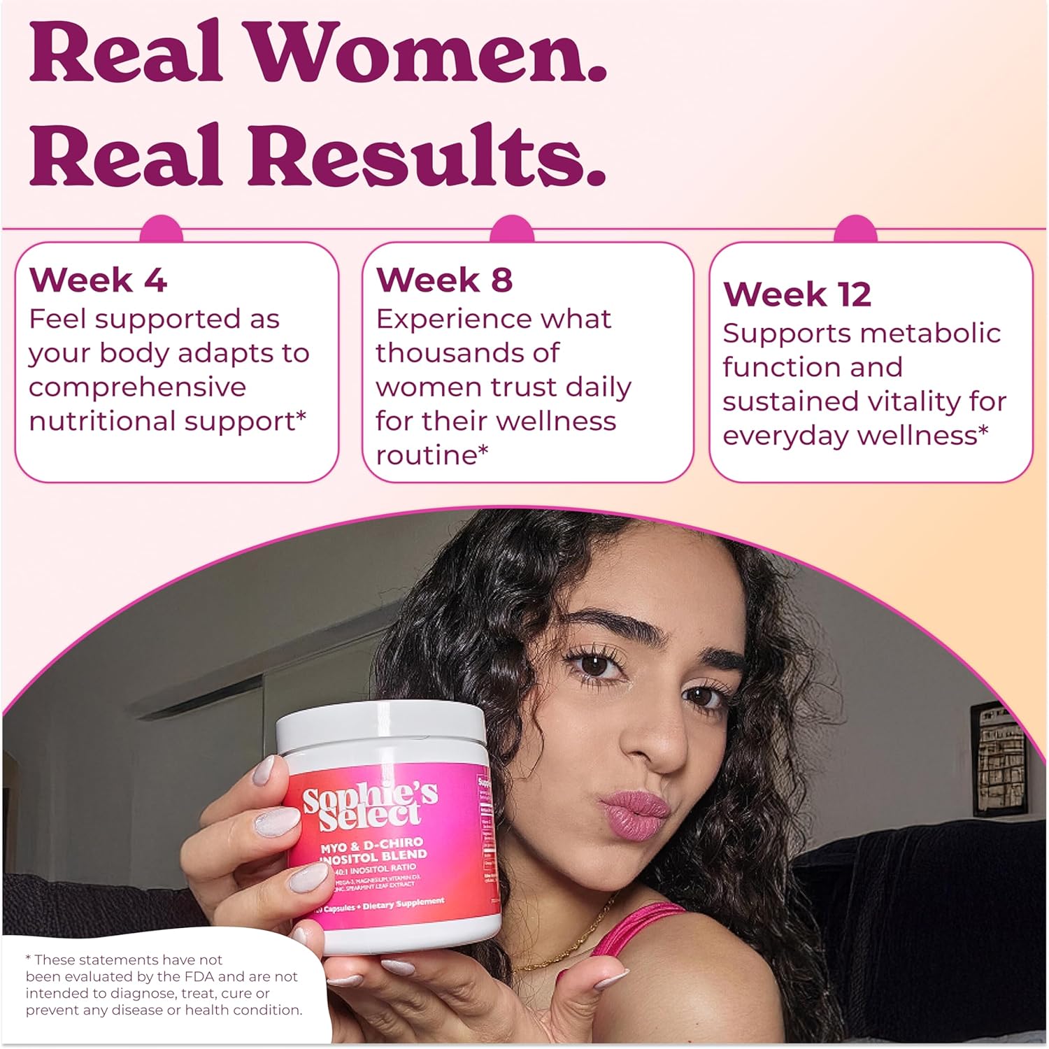 Myo-Inositol & D-Chiro Inositol 2000mg Per Serving for Women - Inositol 40:1 Formula with Spearmint, Vitamin D3, Zinc & Magnesium - Hormone Balance for Women, Ovarian Support - 120 Capsules - 2Packs