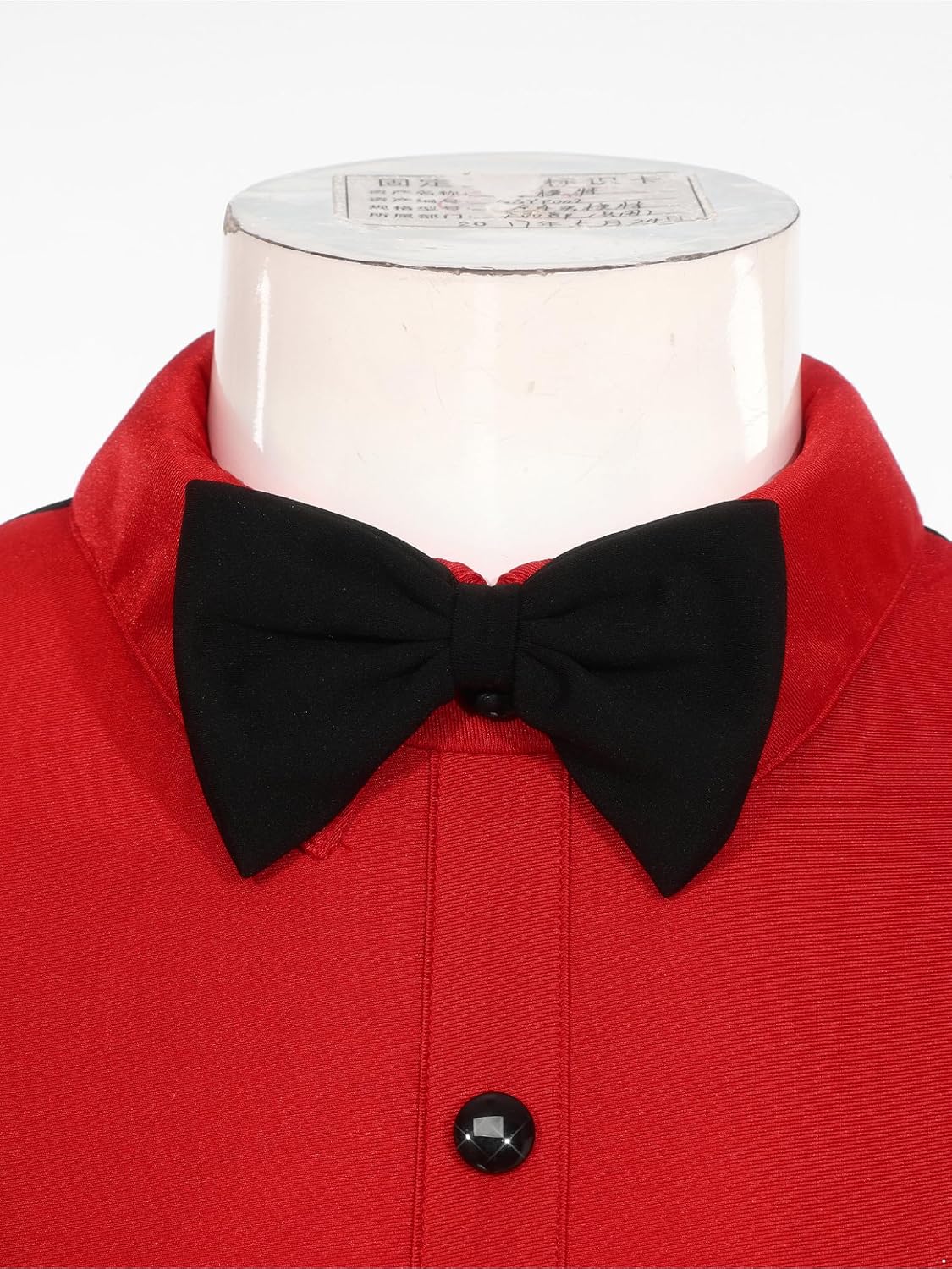 Men's Latin Salsa Dance Shirt Leotard Long Sleeve Bowtie Tuxedo Shirts Modern Dance Costume Bodysuit