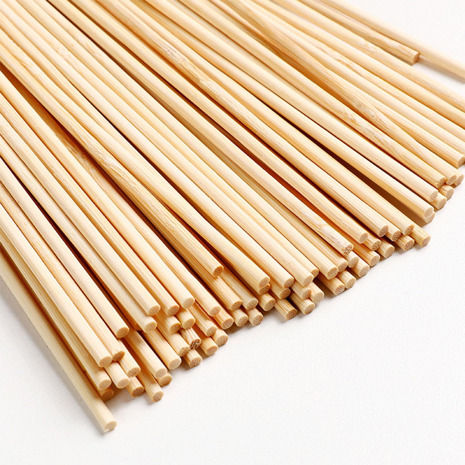 50 Baguettes En Bois Carrées 3x3 Mm, Longueur 30 Cm - Idéal Pour Bricolage, Modélisme, Décorations Créatives