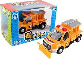 Daron Lil Truckers City Snow PLOW/Spreader Truck,Yellow