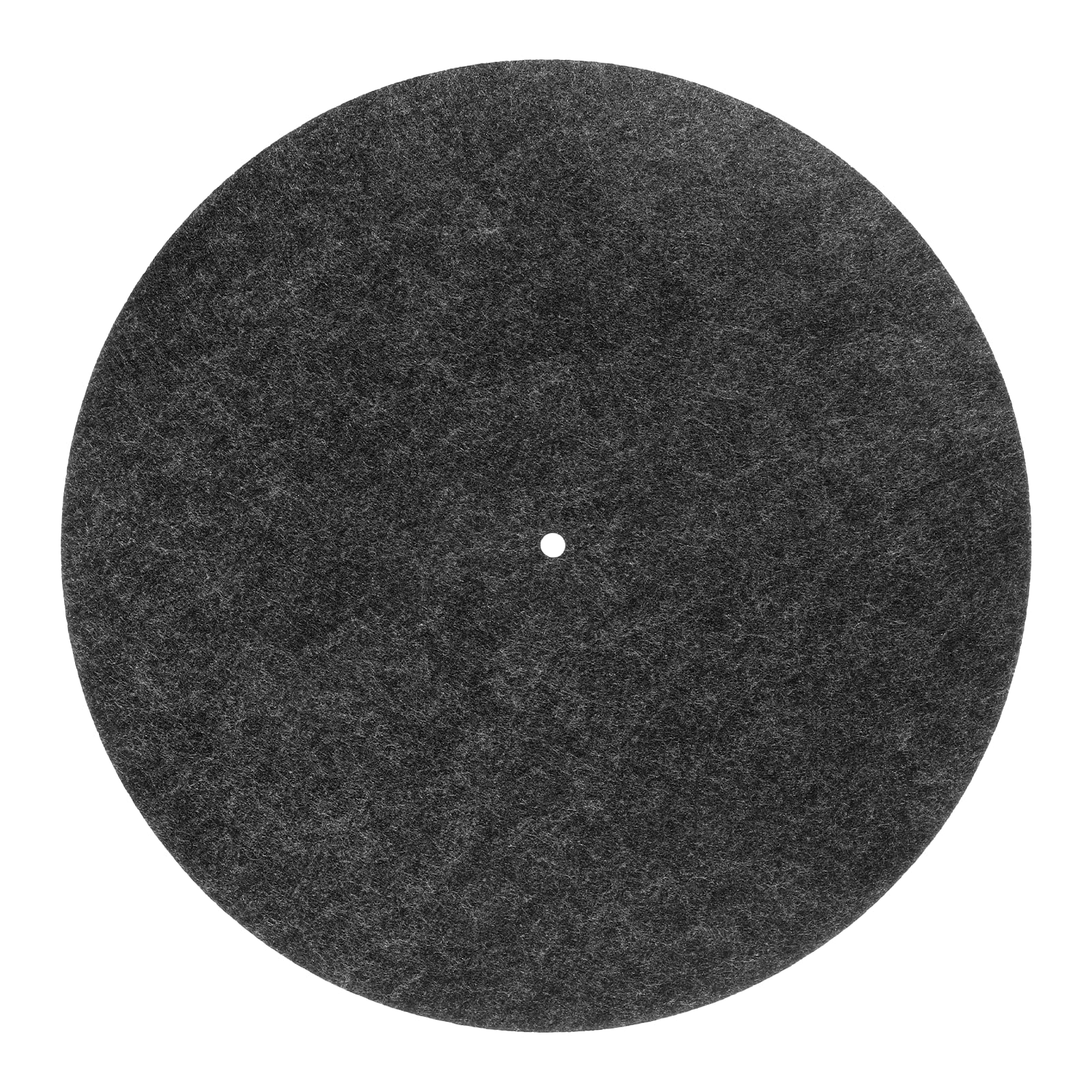 Mata gramofonowa, 30 cm, antypoślizgowa, antystatyczna, filcowa mata ochronna, winylowa, podkładka do nagrywania płyt domowych, szara