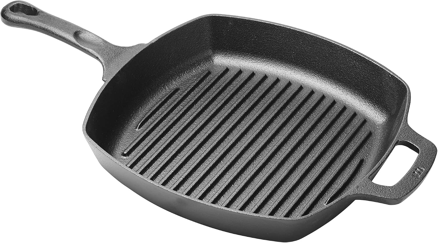 WINCO Cast Iron Pan, Black