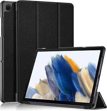 Gylint Folding Folio Stand Case for Samsung Galaxy Tab A9+ 11-Inch 2023 Model SM-X210/X216/X218, Ultra-Thin PU Leather Smart Cover, Black
