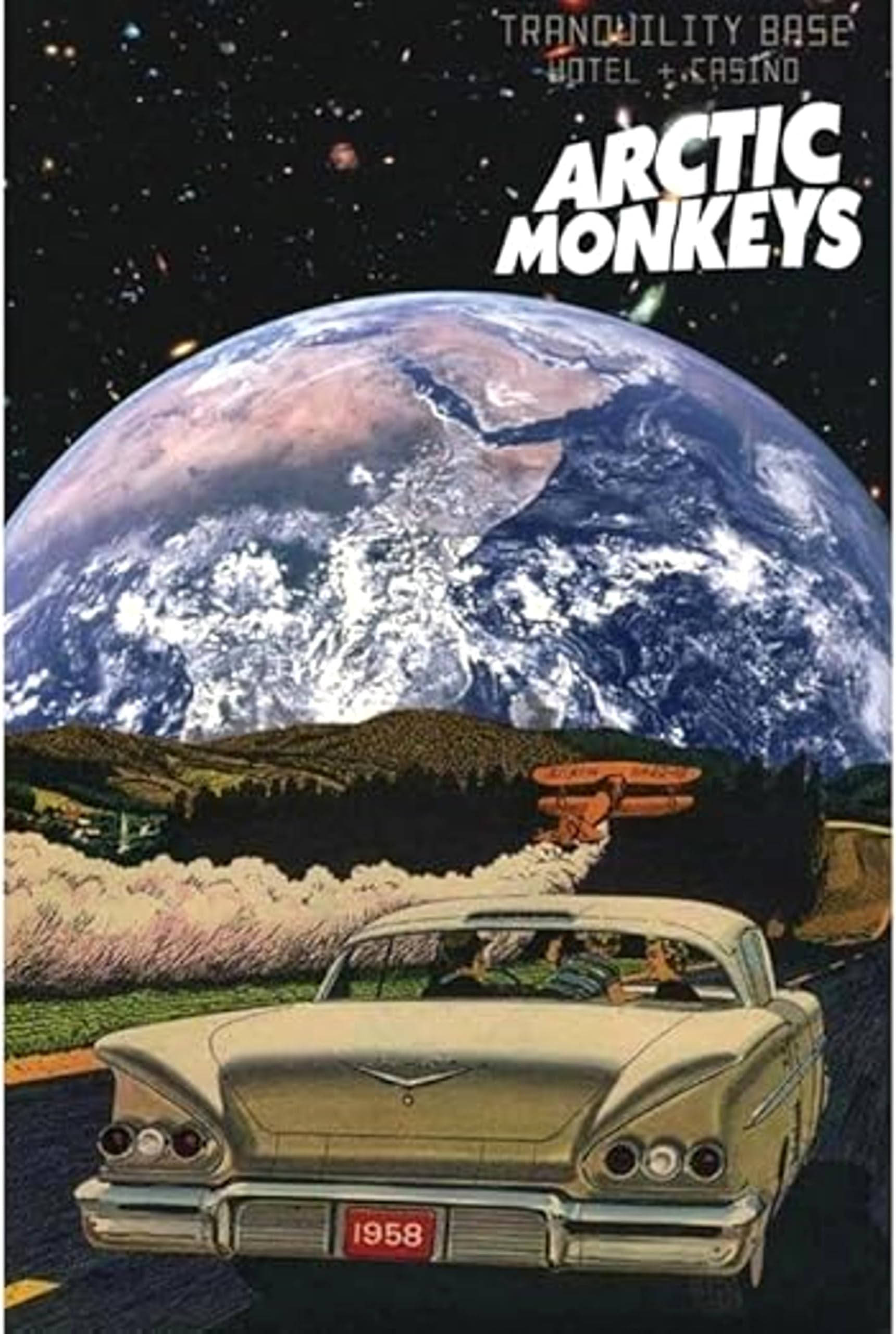 Arctic Monkey Poster for Home Office and Student Room Wall, Aesthetic Poster, Wall Decor ARMNK9 (18X12 inch)