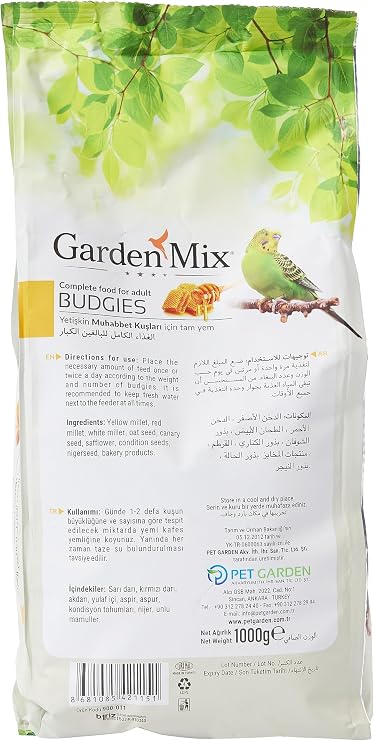 Gardenmix Platinum Honey Conversation Bird Food, 1 kg