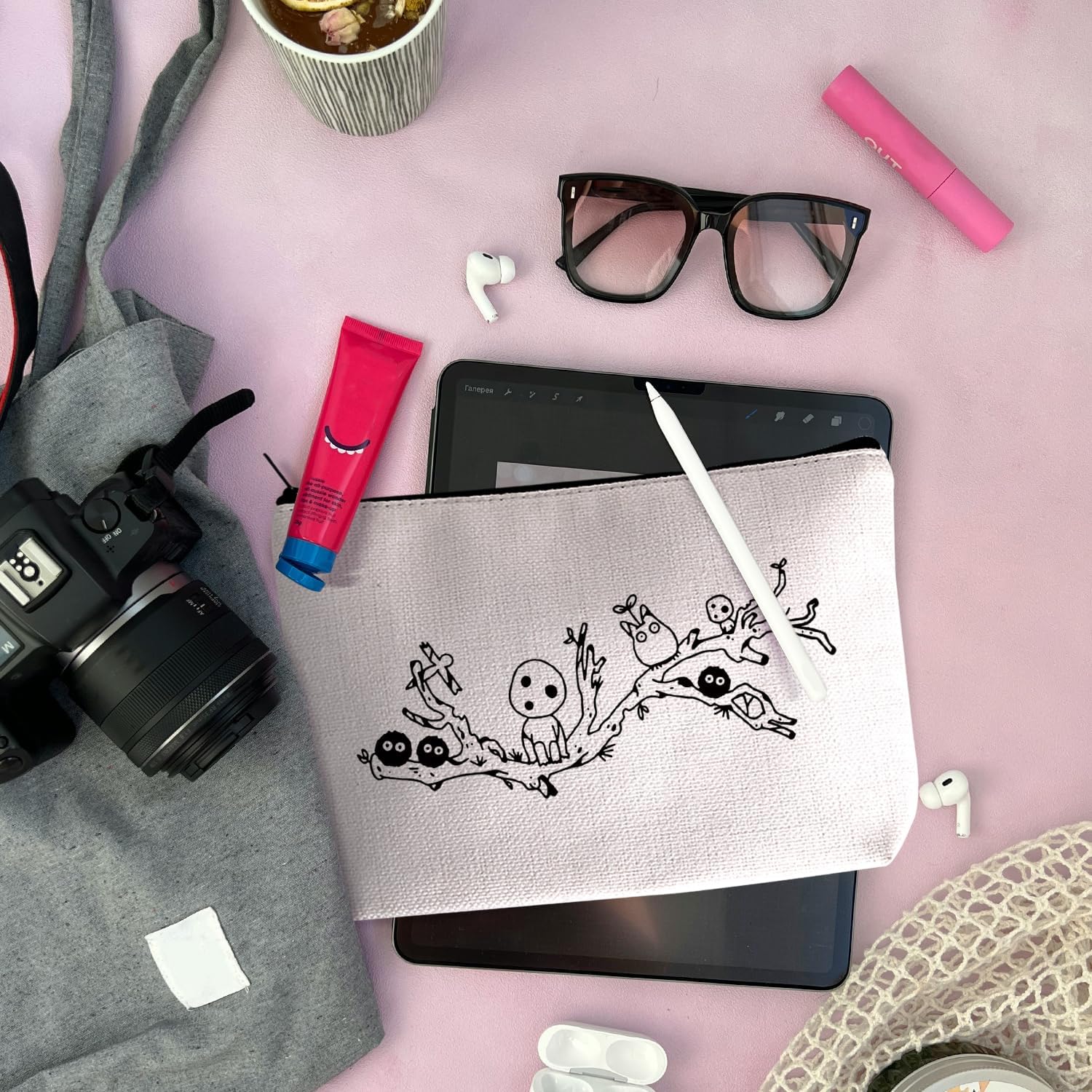 MAOFAED Anime Inspired Gift, Anime Manga Series Zipper Pouch for Fan, Anime Lover Gift - Image 4