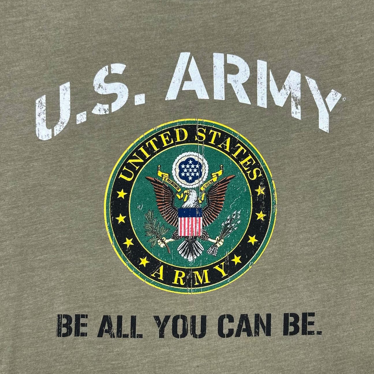 Armed Forces Gear Army Ladies Vintage T-Shirt (Olive)