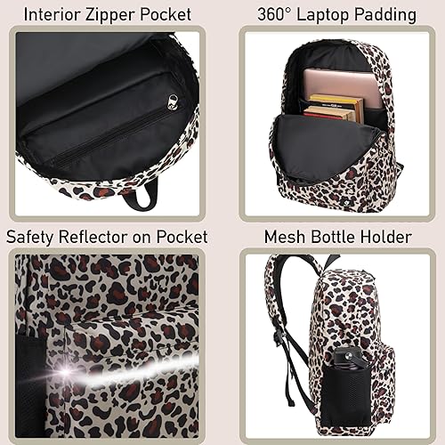 Miniatura 5 de Fenrici Mochila y lonchera para niños, bolsa escolar con compartimento para laptop, bolsa de almuerzo aislada, juego a juego