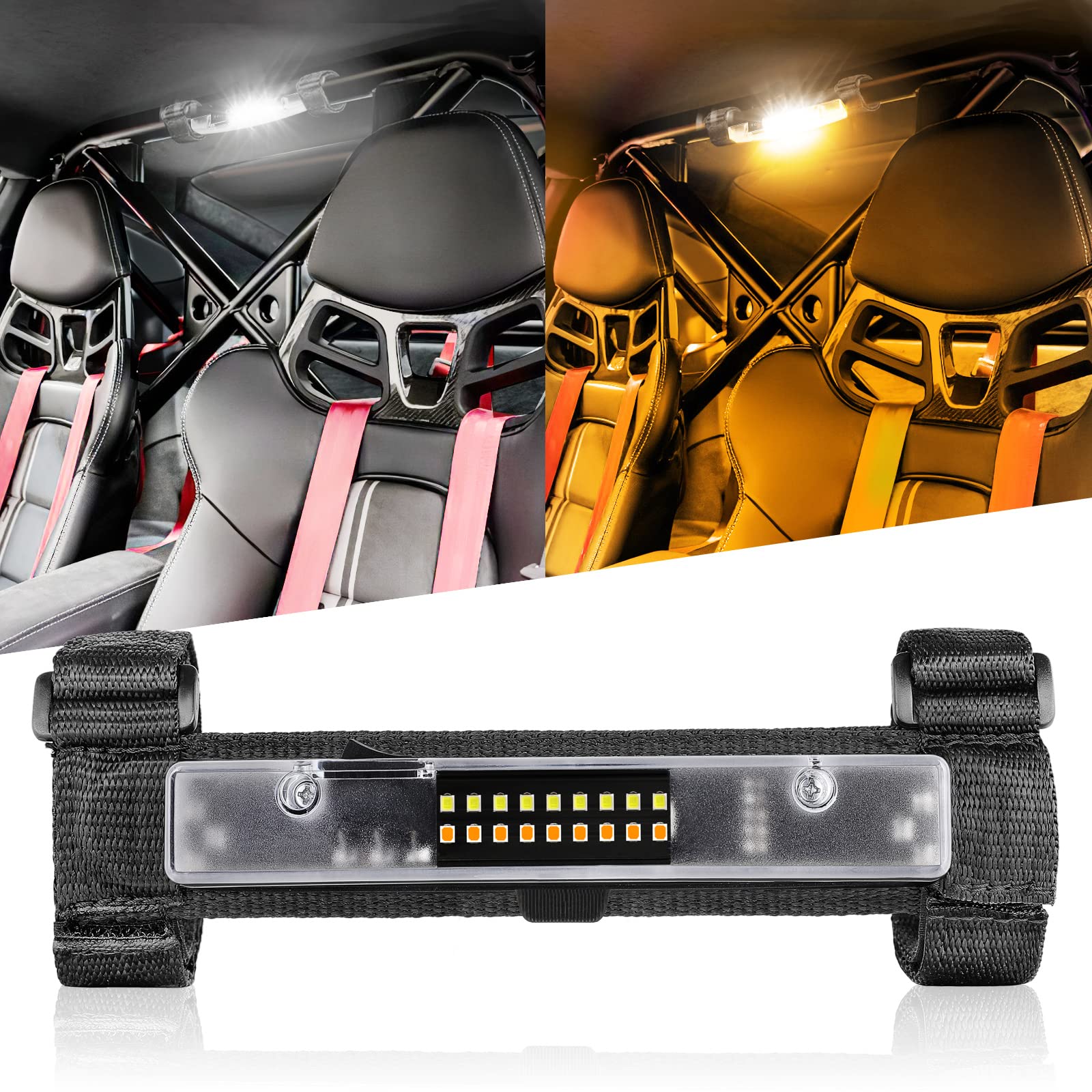 Nirider UTV Interior Light Amber White