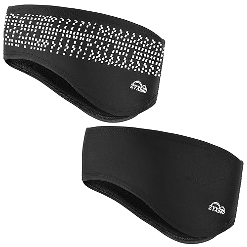 ZYXBBD Calentadores de orejas para mujeres y hombres, de forro polar, para invierno, para esquí, correr, senderismo, ciclismo, debajo del casco,