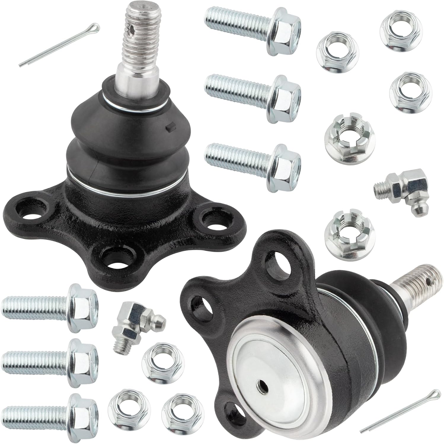 2Pcs Front Suspension Upper Ball Joints LH Driver & RH Passenger Fit For Chevrolet Colorado/For GMC Canyon 2004-2012 2WD RWD, For Isuzu i-350 2006,For Isuzu i-370 2007-2008 Replace# K80984