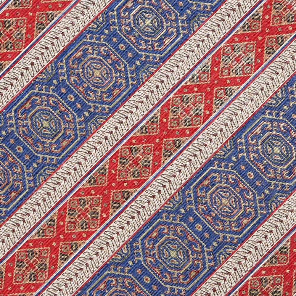 Large Kilim Throw Pillow Covers Red and Blue - 22 x 22 Inches Decorative Pillows, Boho Room Decor for Couch, Bohemian Outdoor Case for Farmhouse, Moroccan Pattern, Southwestern
